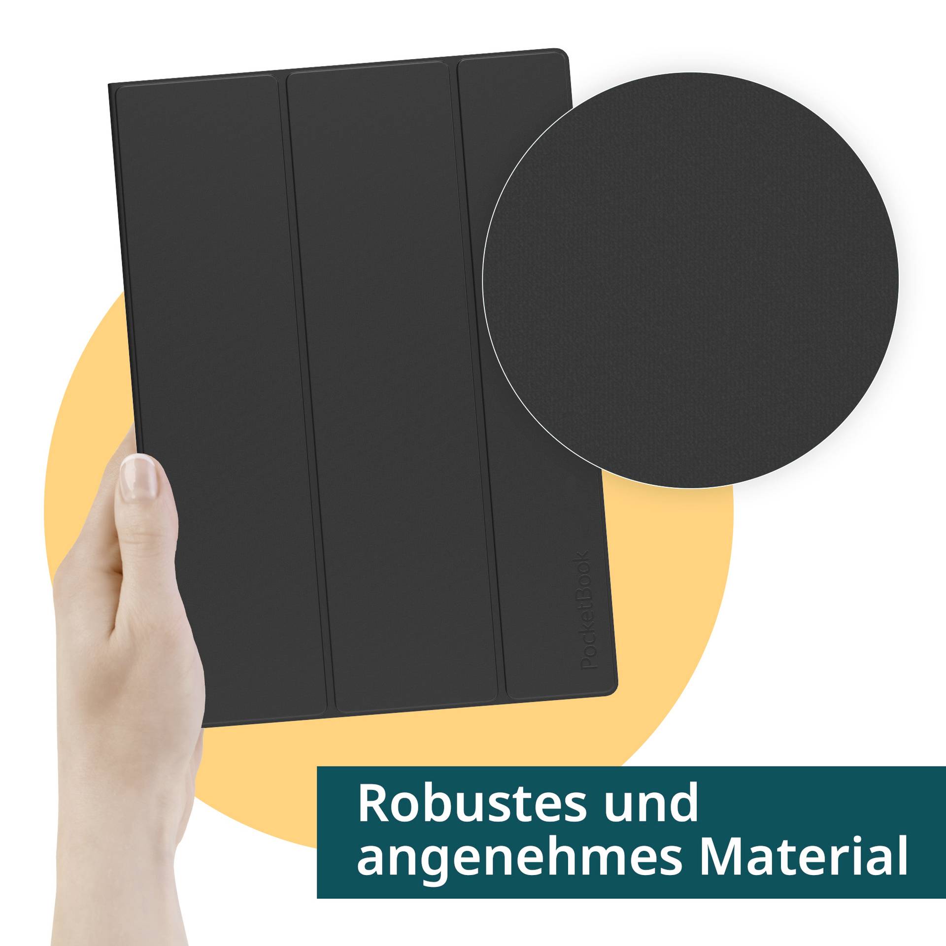 Pocketbook Flip Cover - Black 10,3" eBook Cover Passend für Display-Größe: 26,2cm (10,3")