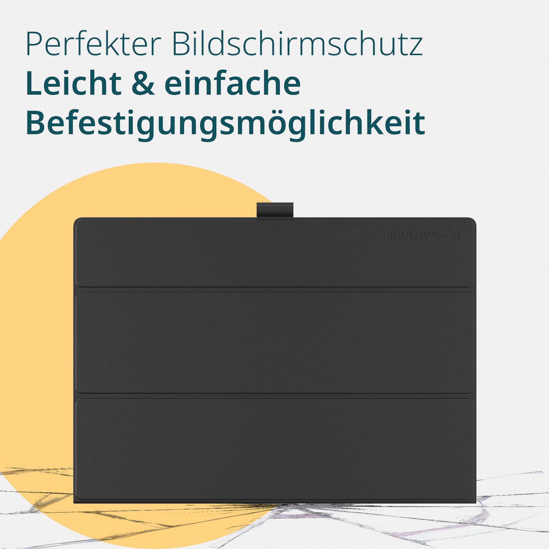 Pocketbook Flip Cover - Black 10,3" eBook Cover Passend für Display-Größe: 26,2cm (10,3")