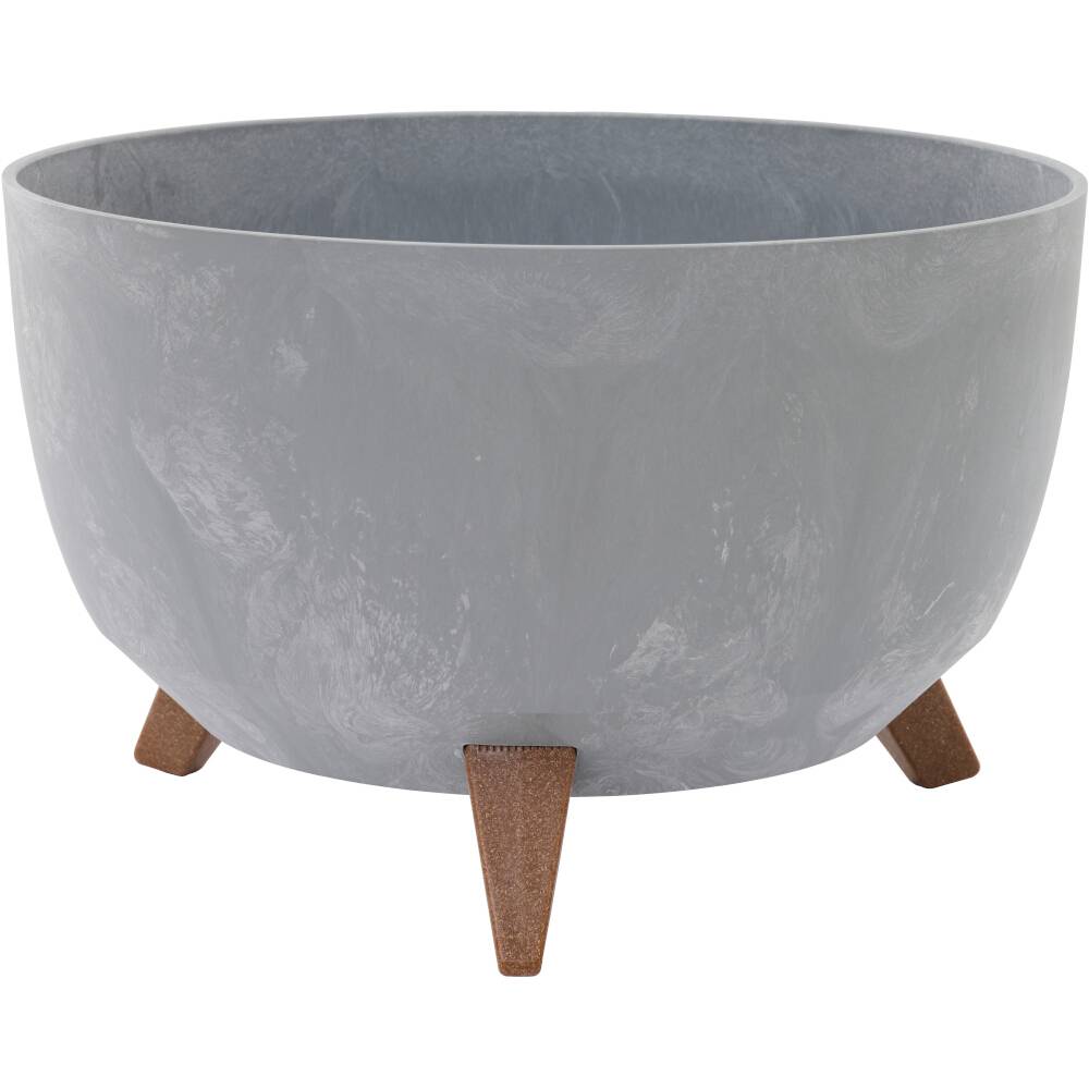 Siena Garden OSLO STONE LA881-70Pflanzgefäß Polypropylen Beton-Grau