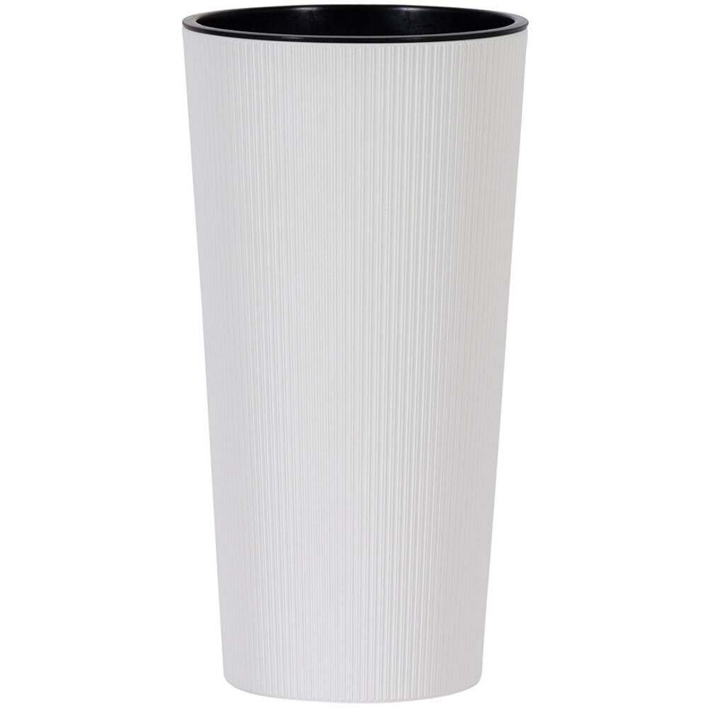 Siena Garden LOCON STRIPE 900_05Pflanzgefäß Polypropylen Weiß