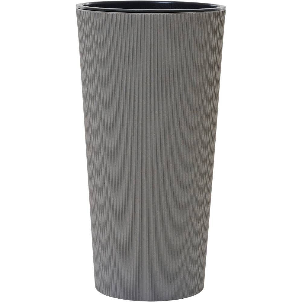 Siena Garden LOCON STRIPE LA875-27Pflanzgefäß Polypropylen Grau
