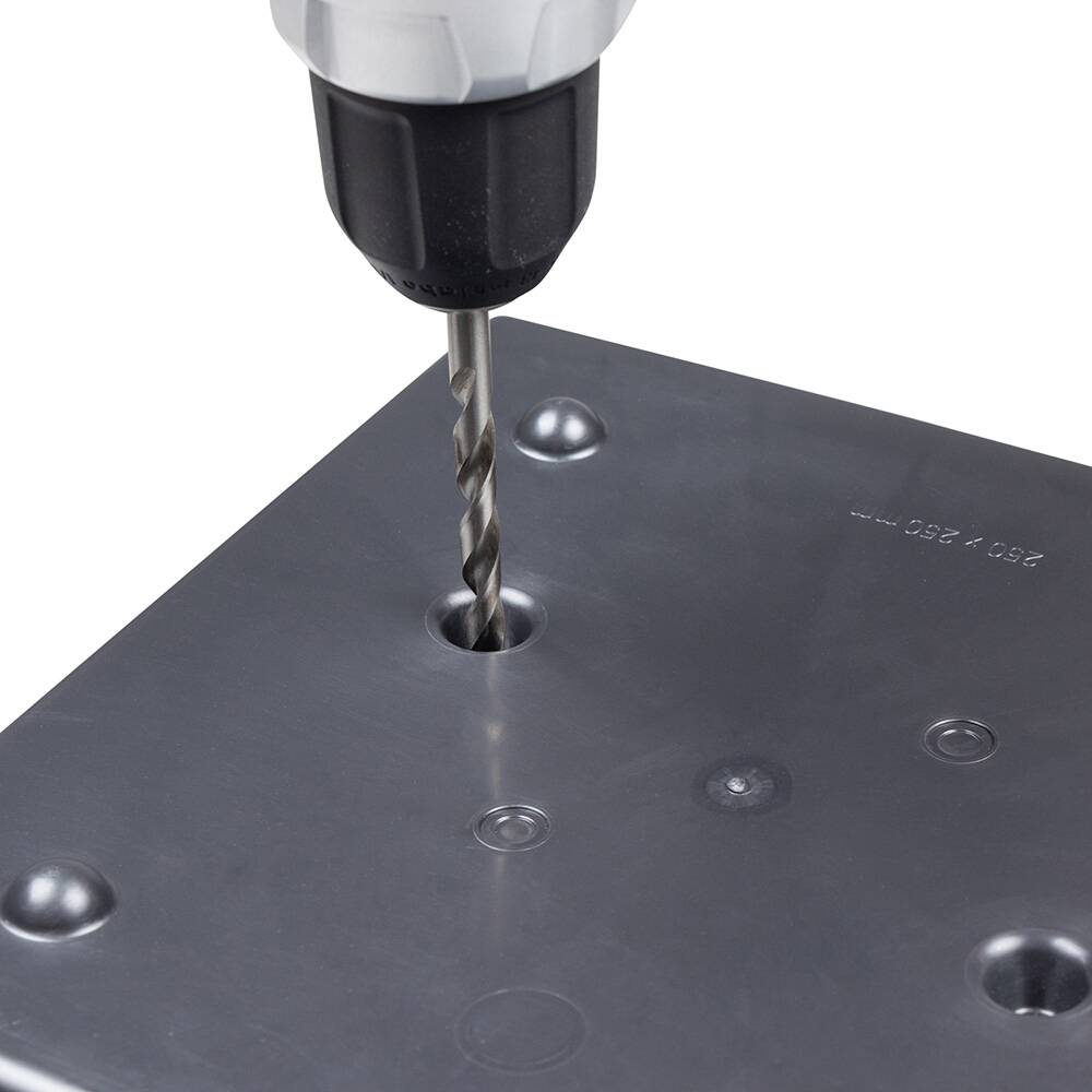 Siena Garden LOCON GROOVE 722_50Pflanzgefäß Polypropylen Anthrazit