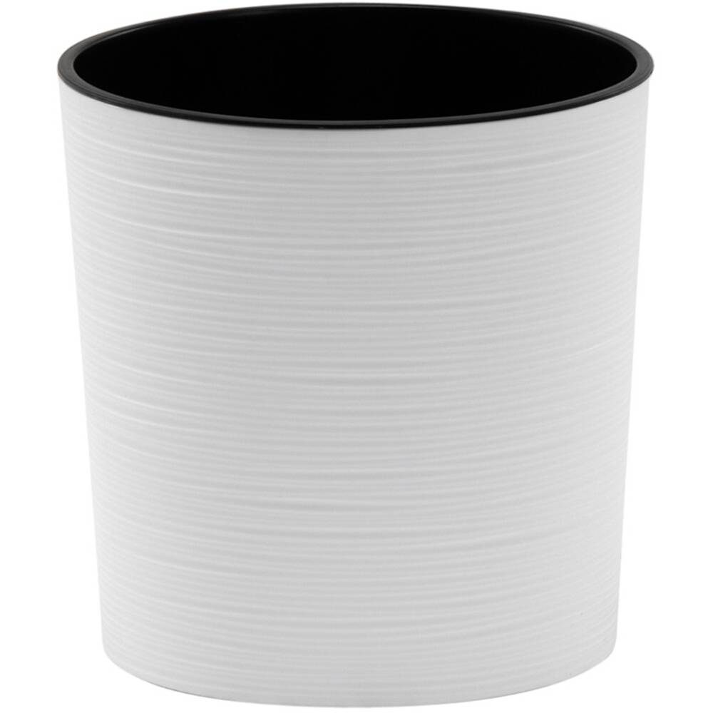 Siena Garden LOCON GROOVE 722_05Pflanzgefäß Polypropylen Weiß