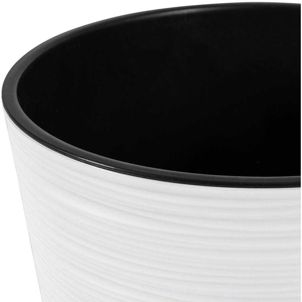 Siena Garden LOCON GROOVE 722_05Pflanzgefäß Polypropylen Weiß