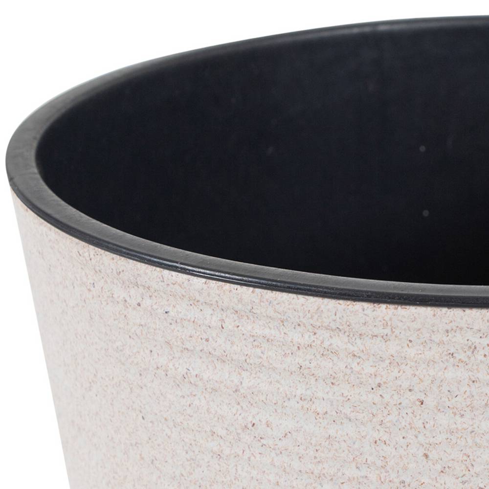 Siena Garden LOCON GROOVE 843_05Pflanzgefäß Polypropylen Creme