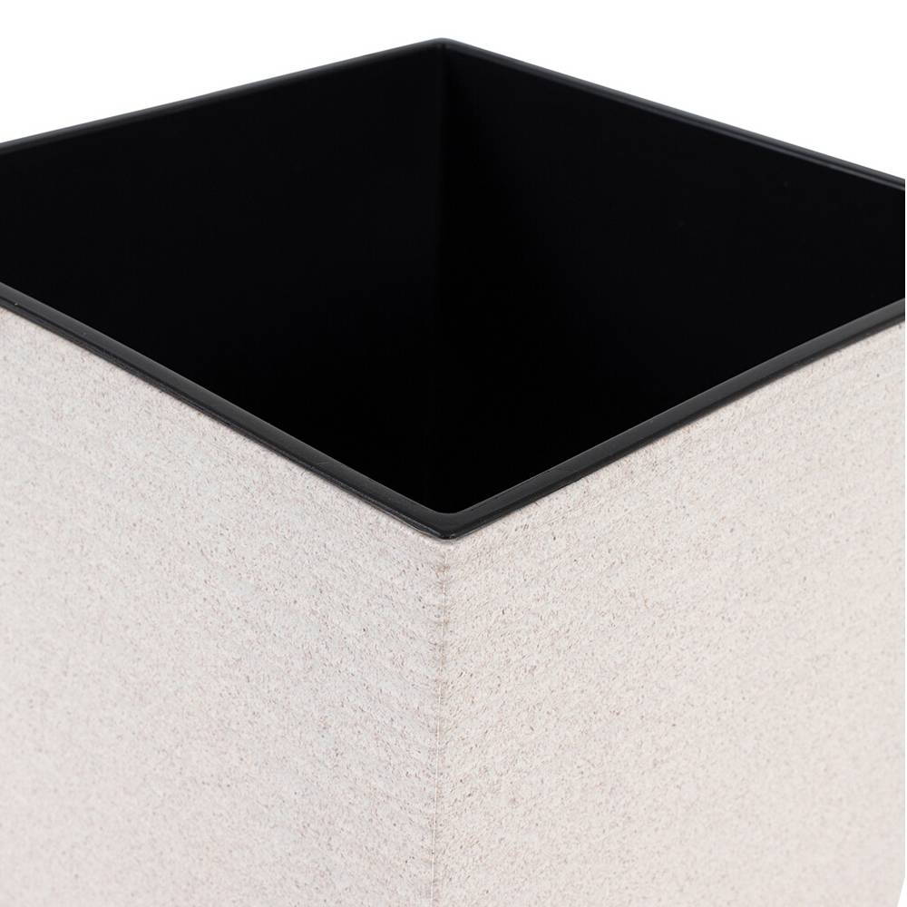 Siena Garden NIZZA GROOVE 833_05Pflanzgefäß Polypropylen Creme