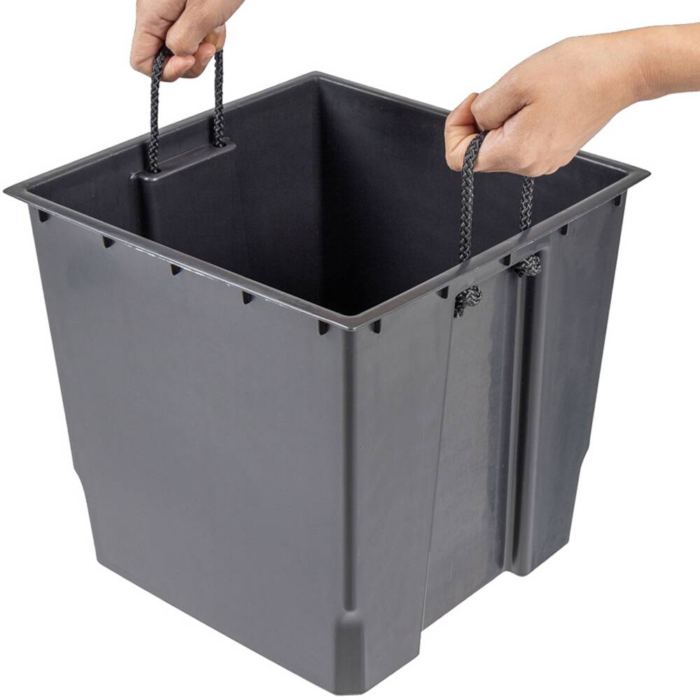 Siena Garden NIZZA GROOVE 833_05Pflanzgefäß Polypropylen Creme