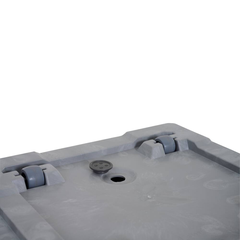 Siena Garden FARO STONE LA992-70Pflanzkasten Polypropylen Beton-Optik, Grau