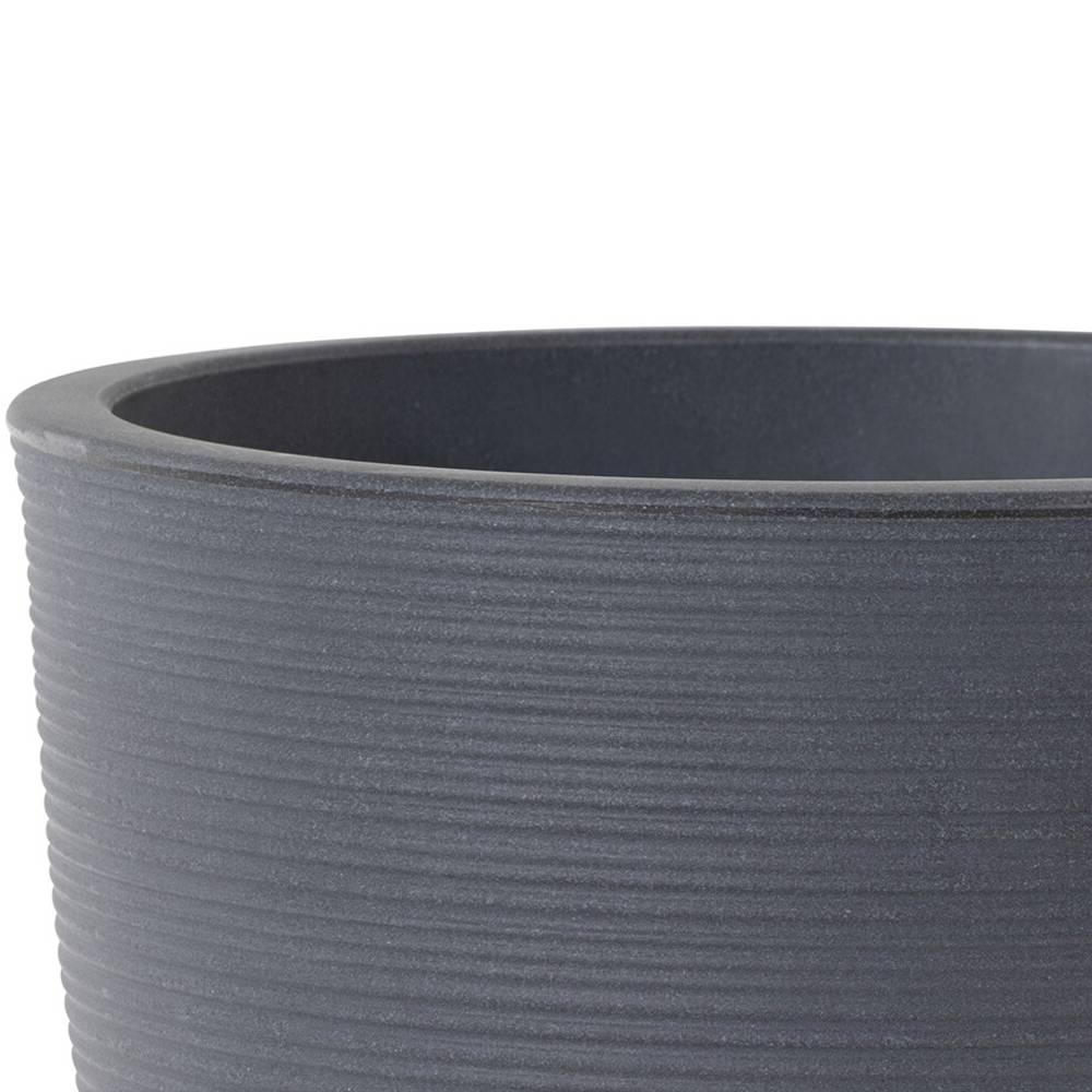 Siena Garden SEVILLA 40-33-02-GA Pflanzgefäß Polyethylen Anthrazit