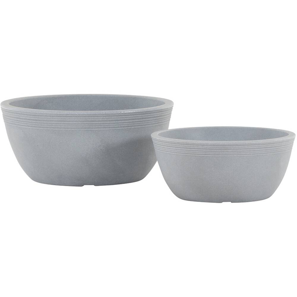 Siena Garden MALAGA 55-48-51-GA Pflanzschale Polyethylen Grau