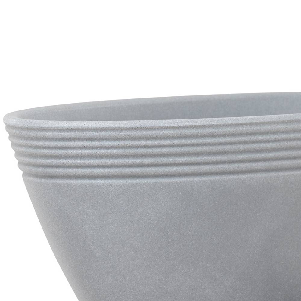 Siena Garden MALAGA 56-48-51-GA Pflanzgefäß Polyethylen Grau