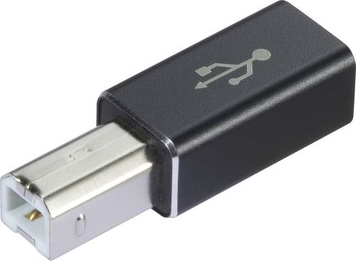 Renkforce USB 2.0 Steckverbinder [1x USB 2.0 Buchse C - 1x USB 2.0 Stecker B] USB-C® Female to USB