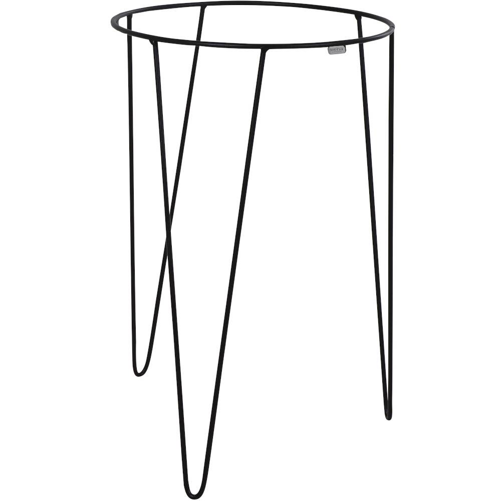 Siena Garden Riga EZD0001Pflanzenständer Eisen Schwarz