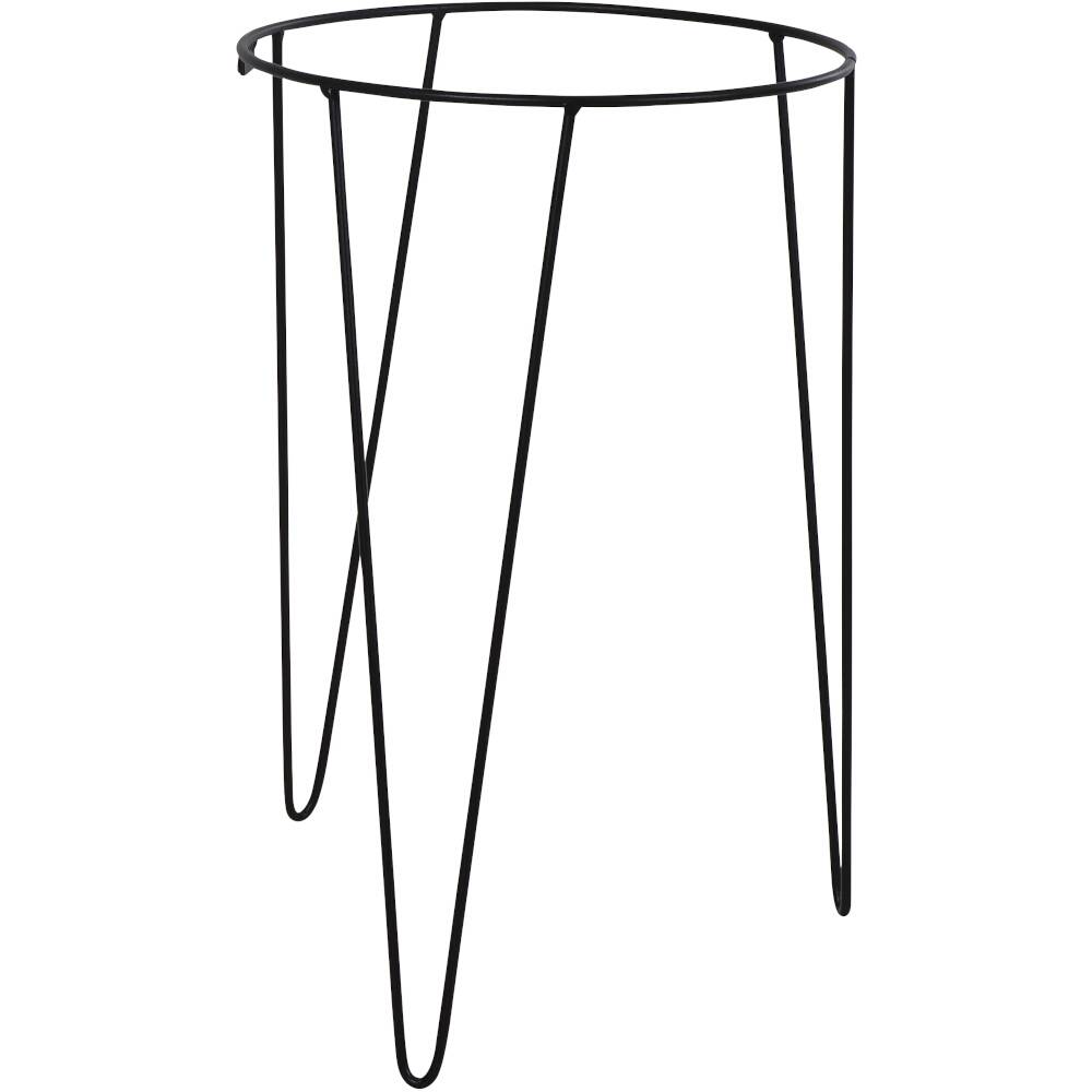 Siena Garden Riga EZD0001Pflanzenständer Eisen Schwarz