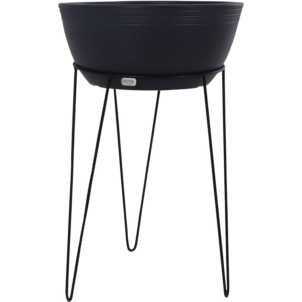 Siena Garden Riga EZD0001Pflanzenständer Eisen Schwarz