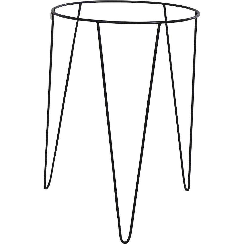 Siena Garden Riga EZD0002Pflanzenständer Eisen Schwarz