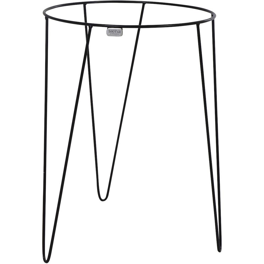 Siena Garden Riga EZD0002Pflanzenständer Eisen Schwarz