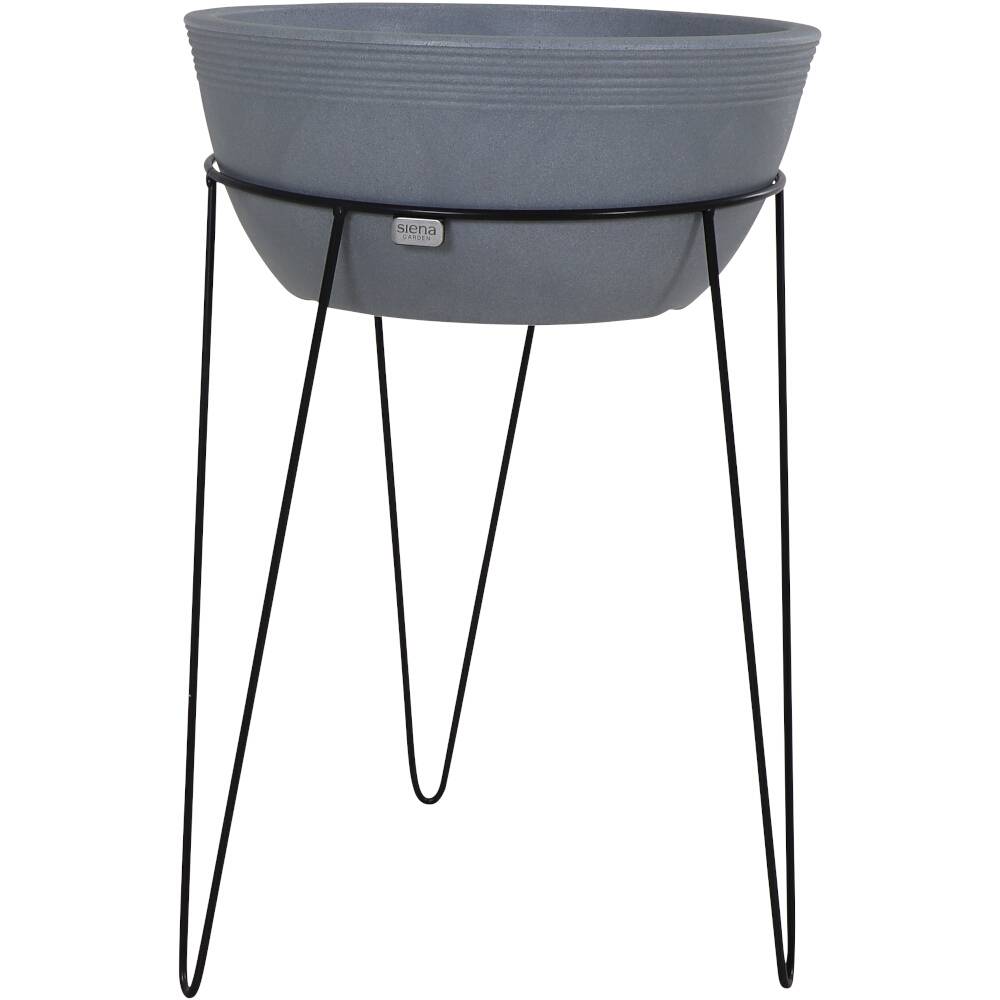 Siena Garden Riga EZD0002Pflanzenständer Eisen Schwarz