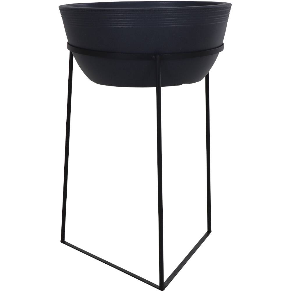 Siena Garden Rodos EZD00012Pflanzenständer Eisen Schwarz