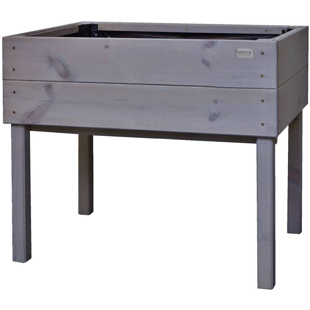 Siena Garden 95706 Kinderhochbeet Fiete grau 75 x 50 x 60cm 1St.