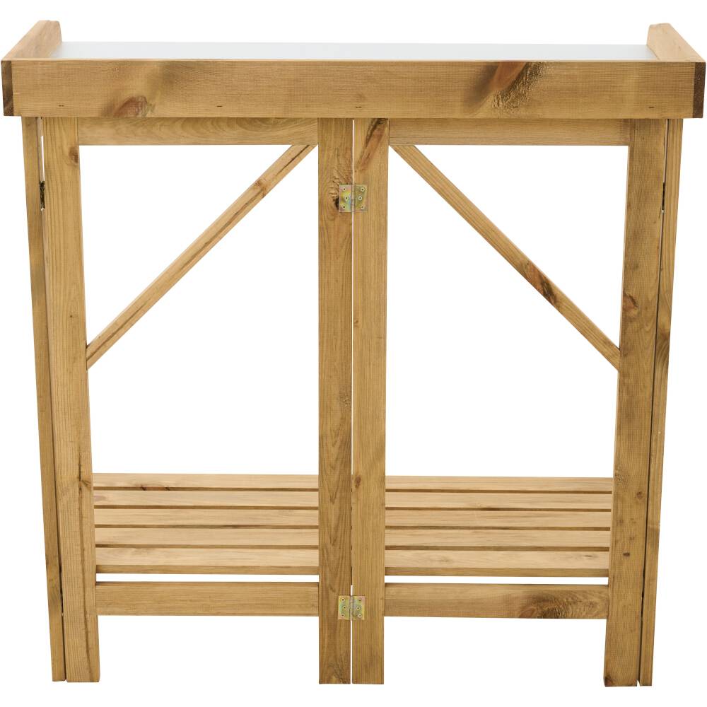 Siena Garden Falk 32006 Gartentisch Kiefernholz Braun