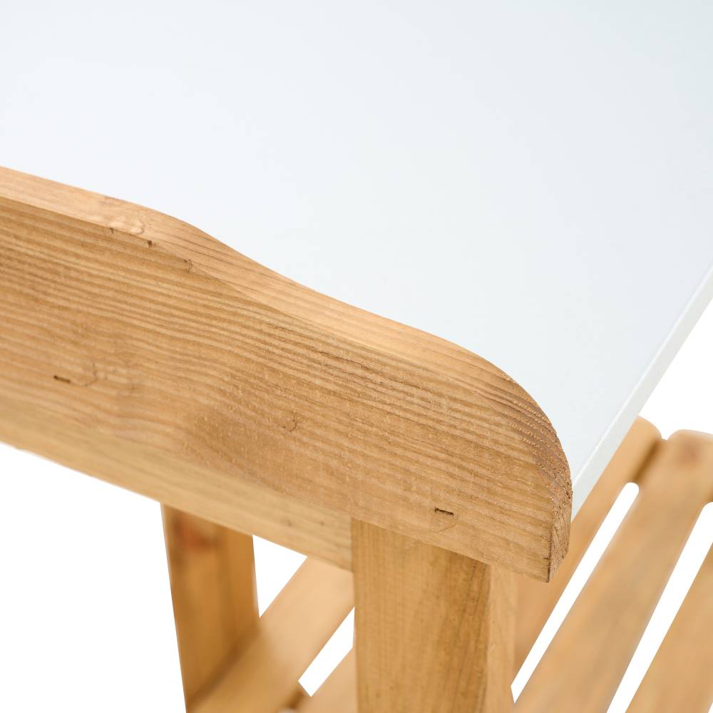 Siena Garden Falk 32006 Gartentisch Kiefernholz Braun