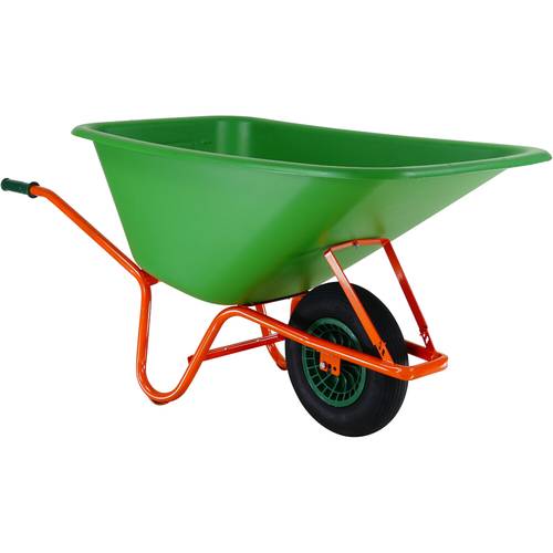 Siena Garden T42449 Schubkarre 300kg Grün, Orange, Schwarz Luft