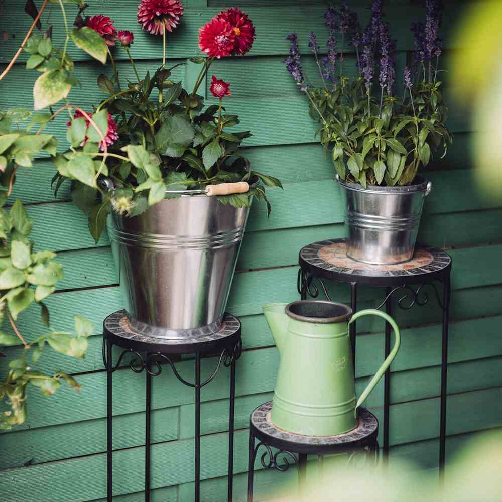 Siena Garden 395220 Mülleimer 4l Silber 1St.