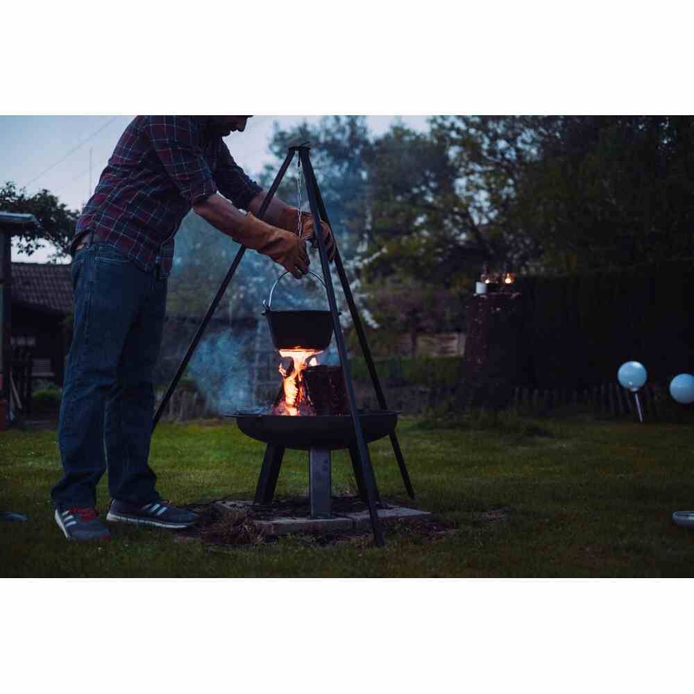 Siena Garden Feuerschale Anthrazit