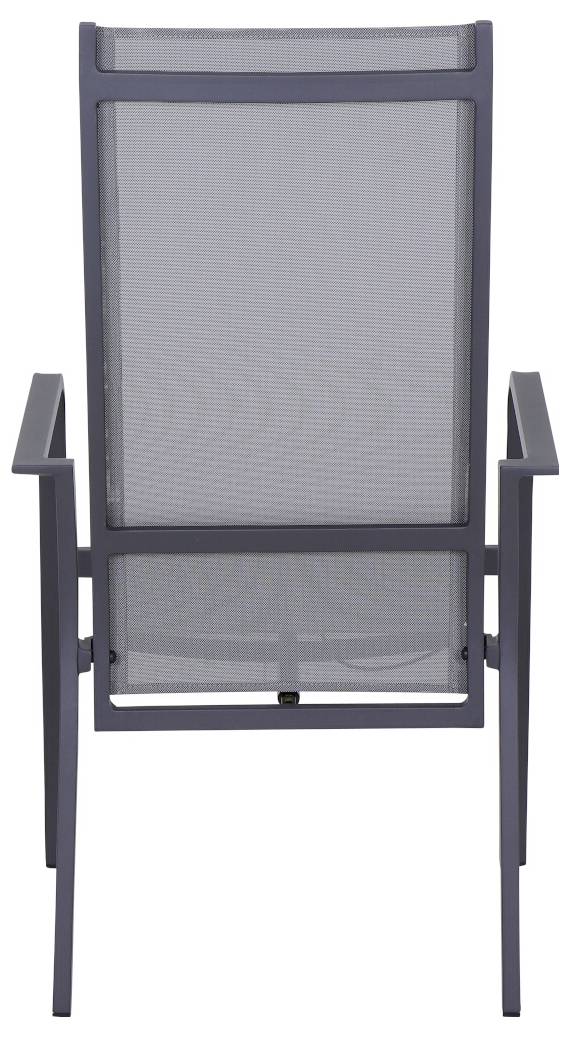 Siena Garden Dining Move Ses P78403 Gartenstuhl Aluminium Anthrazit (matt), Hellgrau