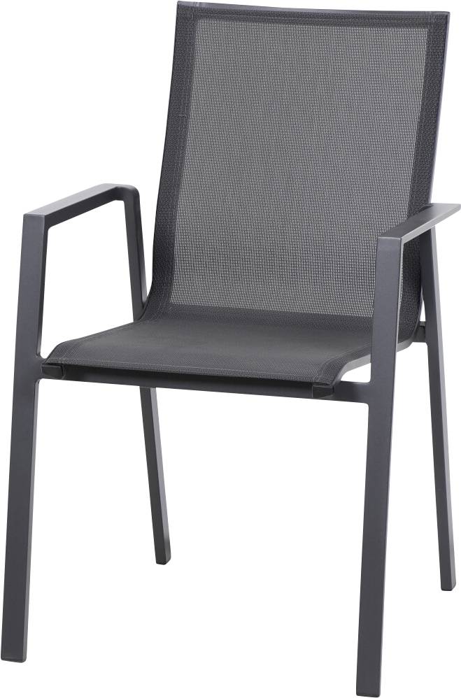 Siena Garden Reno M21940 Gartenstuhl Aluminium Anthrazit (matt), Grau