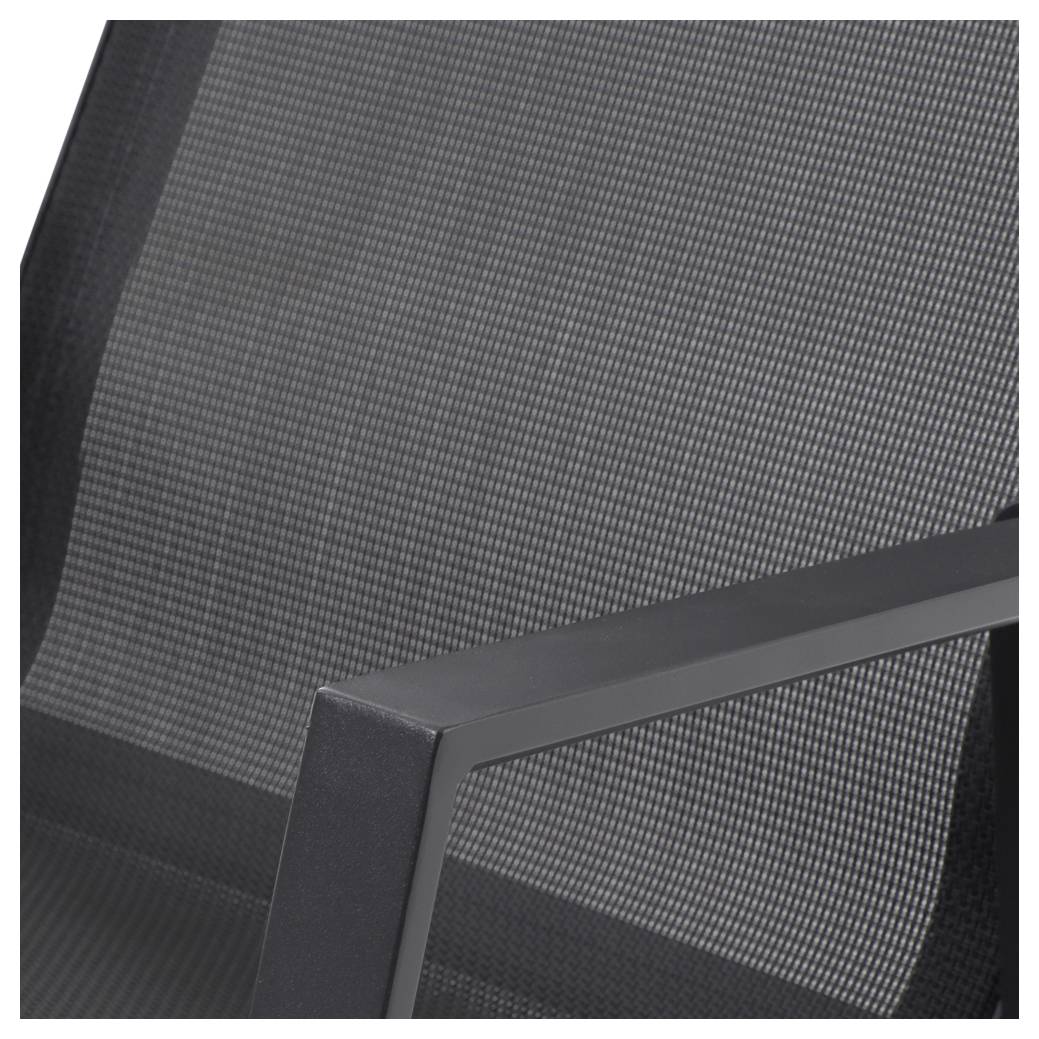 Siena Garden Reno M21940 Gartenstuhl Aluminium Anthrazit (matt), Grau