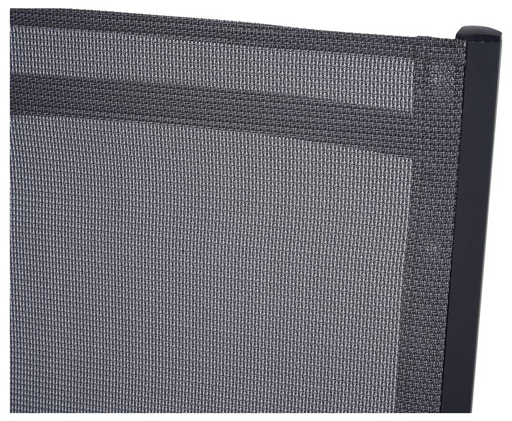 Siena Garden S83264 Gartenstuhl Aluminium Anthrazit (matt), Grau