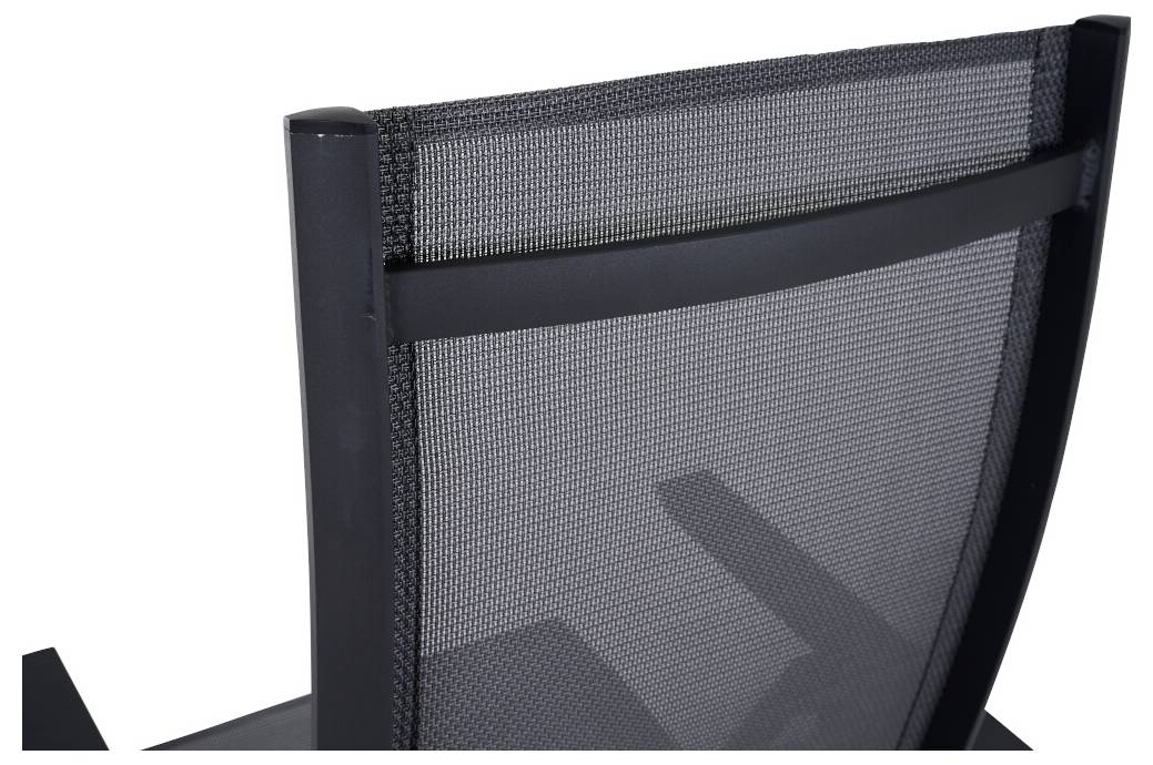 Siena Garden S83264 Gartenstuhl Aluminium Anthrazit (matt), Grau