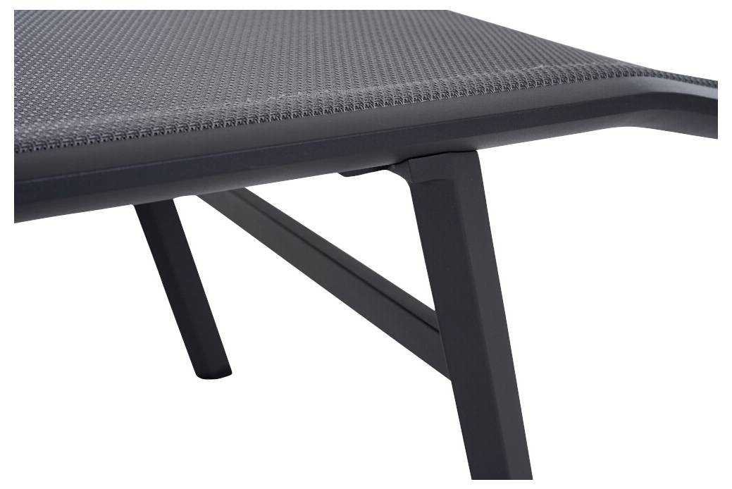 Siena Garden Tauro S83267 Klappliege Aluminium Anthrazit (matt), Grau