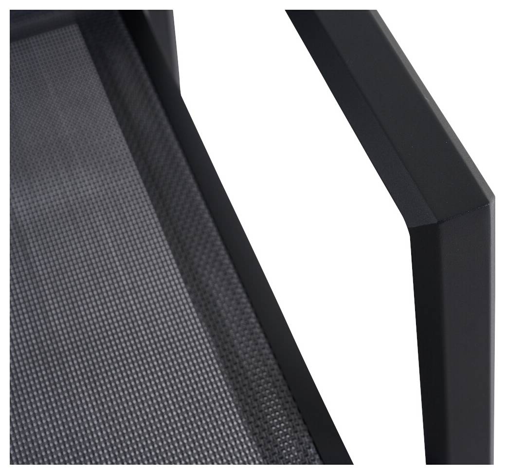 Siena Garden Tauro S83265 Gartenstuhl Aluminium Anthrazit (matt), Grau