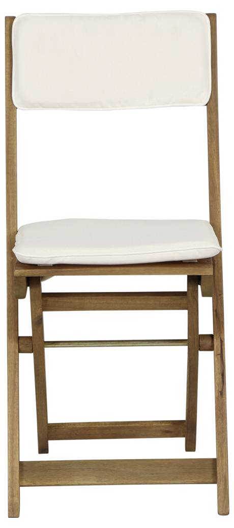 GARDAMO Almeria U92694 Gartenmöbel-Set Holz, Polyester Natur