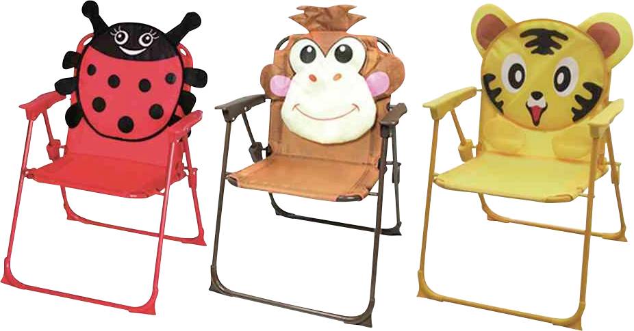 GARDAMO 444051 Gartenstuhl Stahl, Polyester farbig sortiert, Farbauswahl nicht möglich