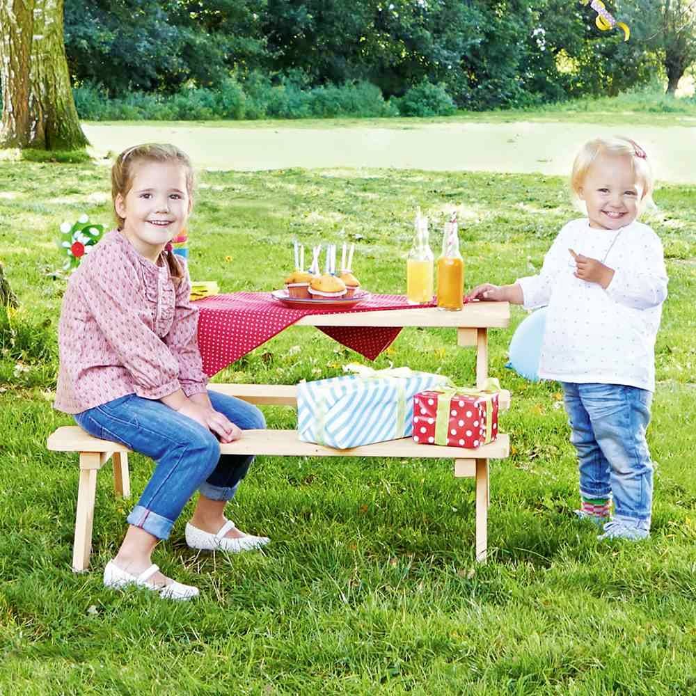 Pinolino Nicki 201016 Gartenmöbel-Set Fichte Natur