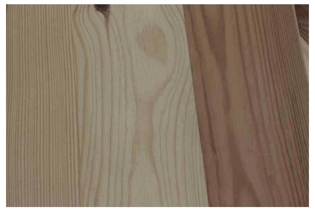 FUNSTAR 747218 Gartentisch Stahl, Kiefernholz Grau, Natur