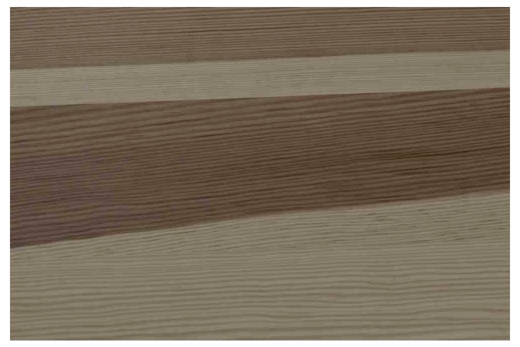 FUNSTAR 101739 Gartentisch Stahl, Kiefernholz Grau, Natur