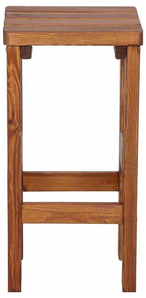 FUNSTAR M15107 Gartenhocker Kiefernholz Braun