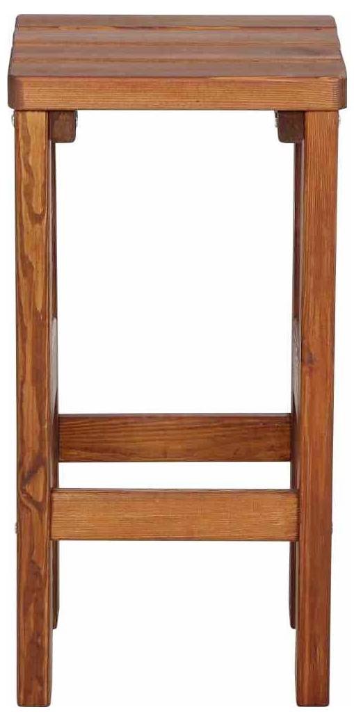 FUNSTAR M15107 Gartenhocker Kiefernholz Braun