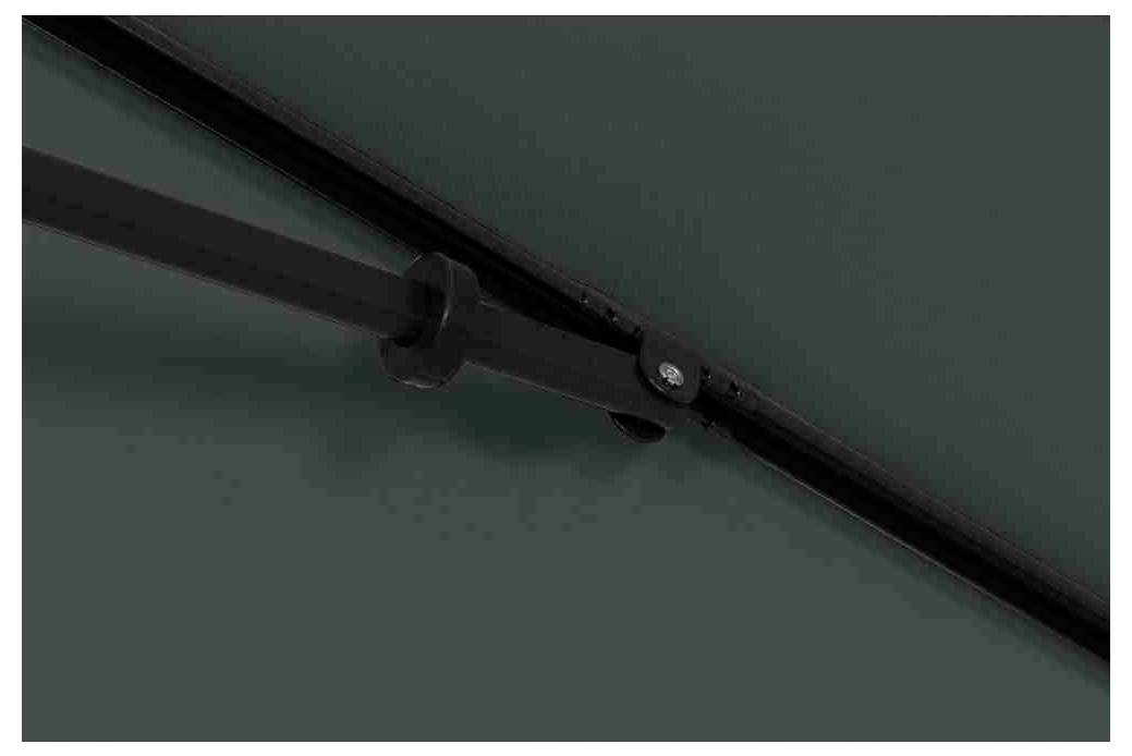 Siena Garden City L32204 Mittelstockschirm Stahl, Polyester