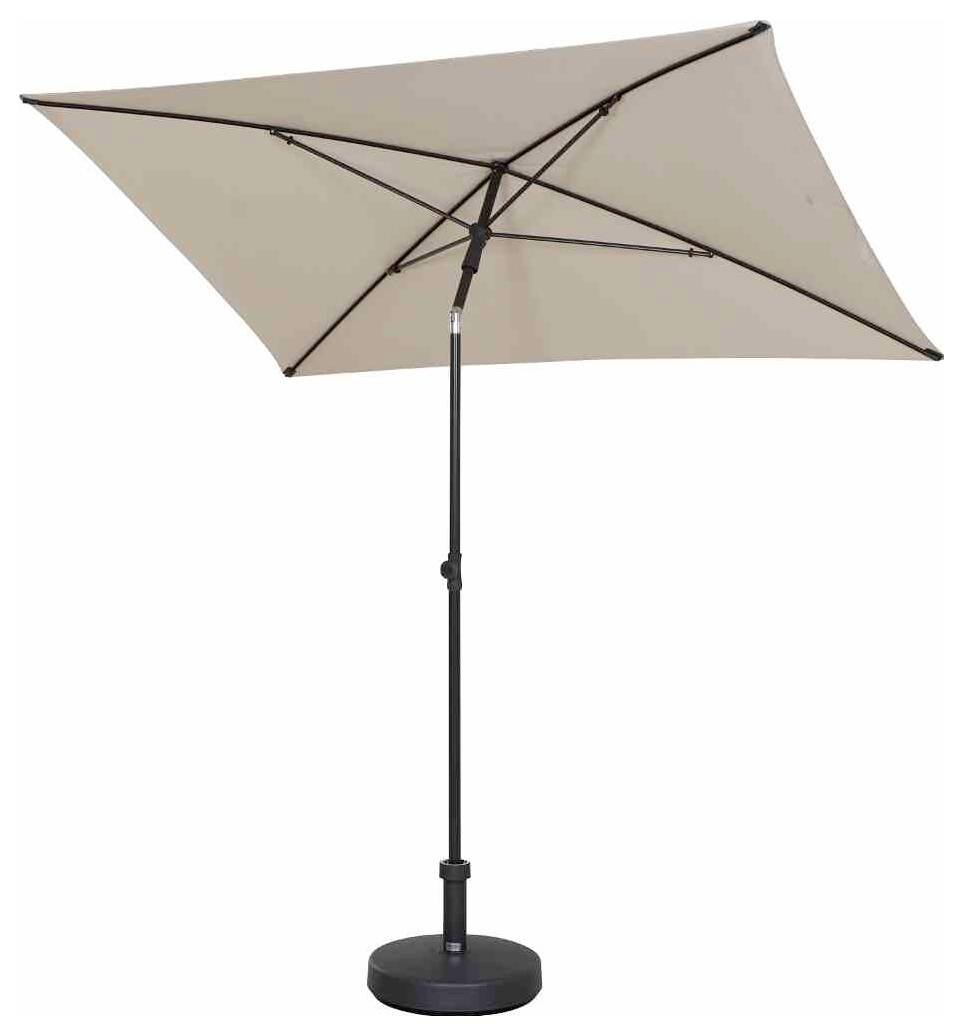 Siena Garden City L32205 Mittelstockschirm Stahl, Polyester