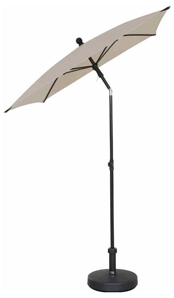 Siena Garden City L32205 Mittelstockschirm Stahl, Polyester