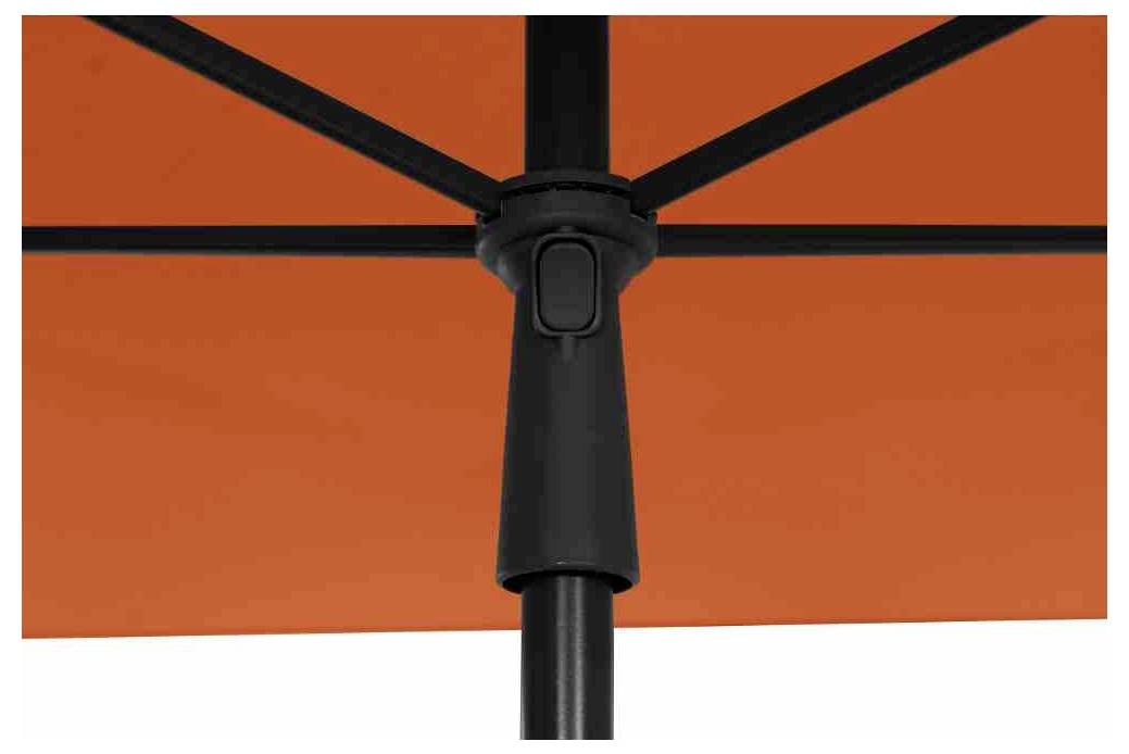 Siena Garden City L32203 Mittelstockschirm Stahl, Polyester