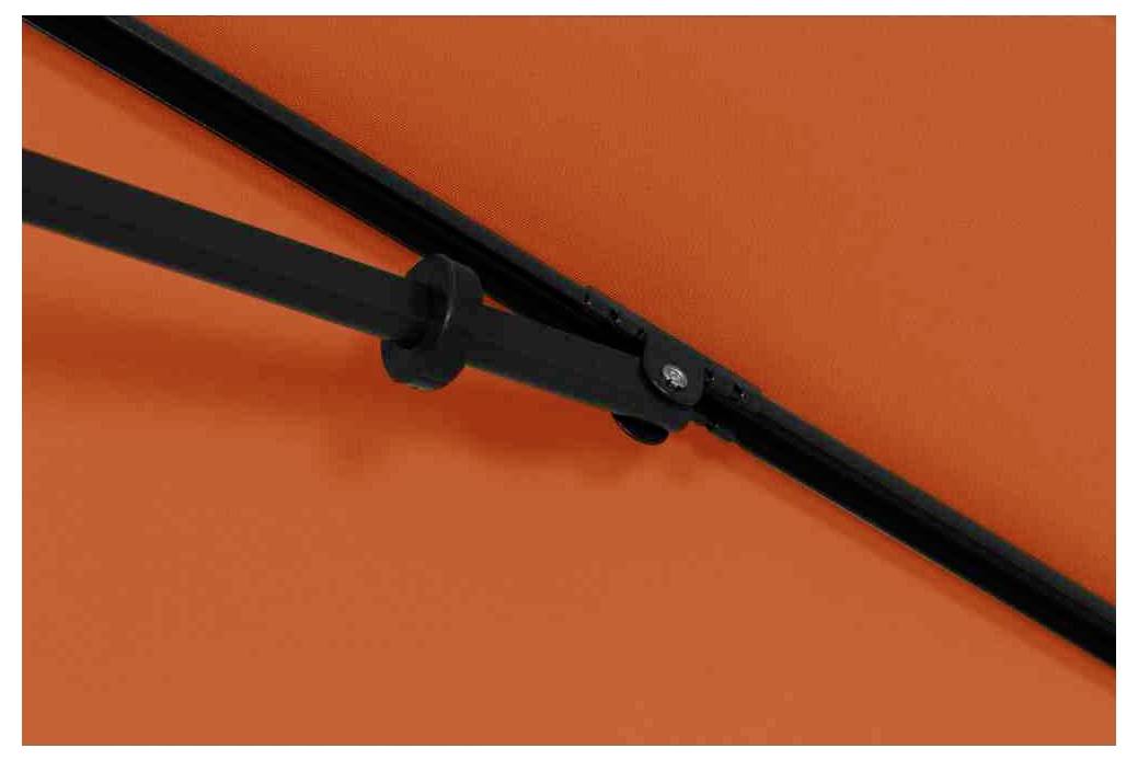 Siena Garden City L32203 Mittelstockschirm Stahl, Polyester