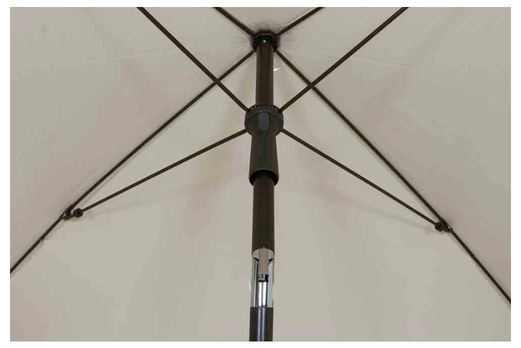 Siena Garden City L32211 Mittelstockschirm Stahl, Polyester