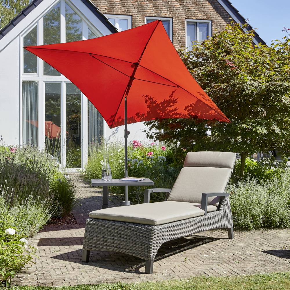 Siena Garden City L32209 Mittelstockschirm Stahl, Polyester